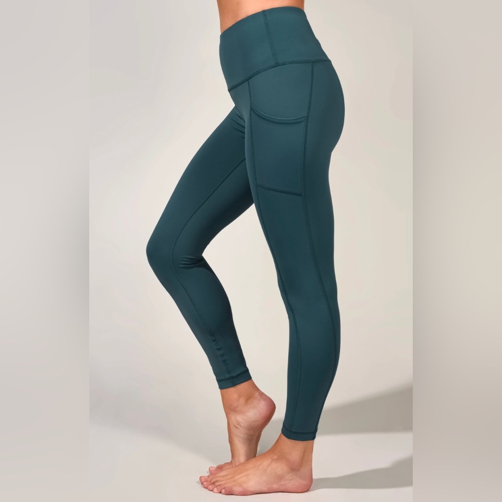 green work out leggings